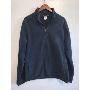 Men’s Large Navy Under Armour 1/4 Zip Fleece